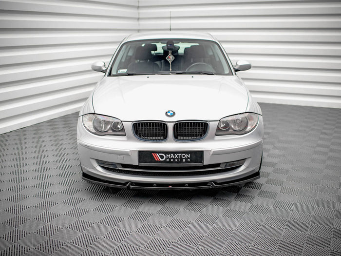 BMW 1 E81 Facelift Front Splitter V.3 - Maxton Design