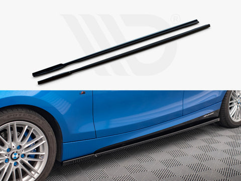 BMW 1 M-Pack E87 Facelift Side Skirts Diffusers - Maxton Design
