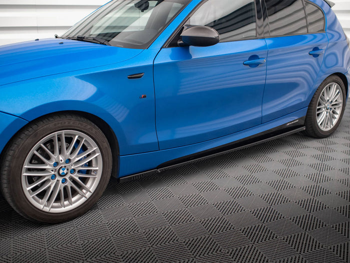 BMW 1 M-Pack E87 Facelift Side Skirts Diffusers - Maxton Design