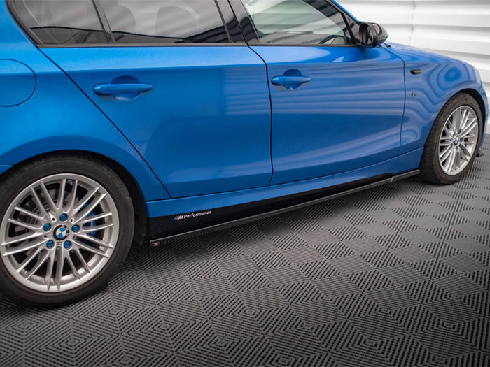BMW 1 M-Pack E87 Facelift Side Skirts Diffusers - Maxton Design