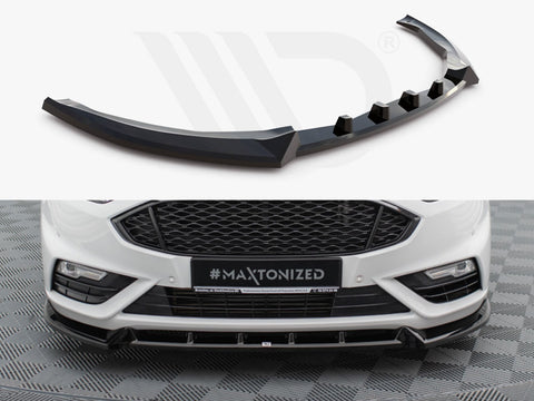 Ford Mondeo Sport Mk5 Facelift / Fusion Sport Mk2 Facelift Front Splitter - Maxton Design