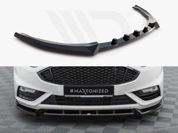 Ford Mondeo Sport Mk5 Facelift / Fusion Sport Mk2 Facelift Front Splitter - Maxton Design