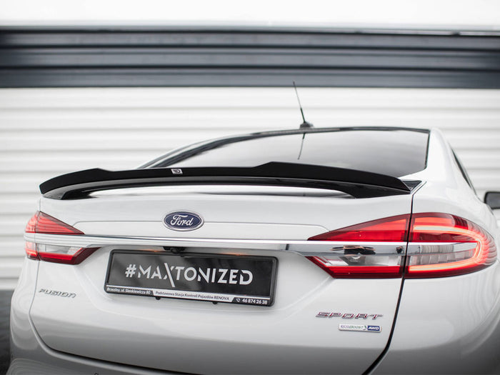 Ford Mondeo Sport Mk5 Facelift / Fusion Sport Mk2 Facelift Spoiler CAP - Maxton Design