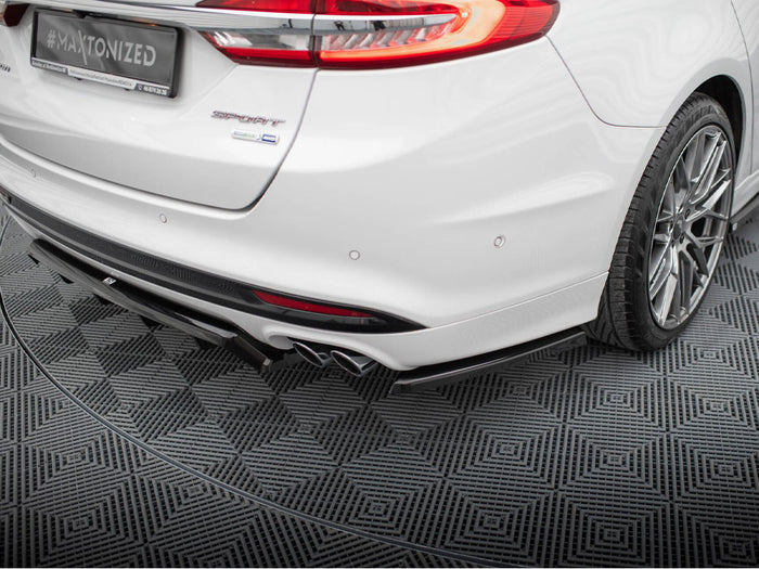 Ford Mondeo Sport Mk5 Facelift / Fusion Sport Mk2 Facelift Rear Side Splitters - Maxton Design