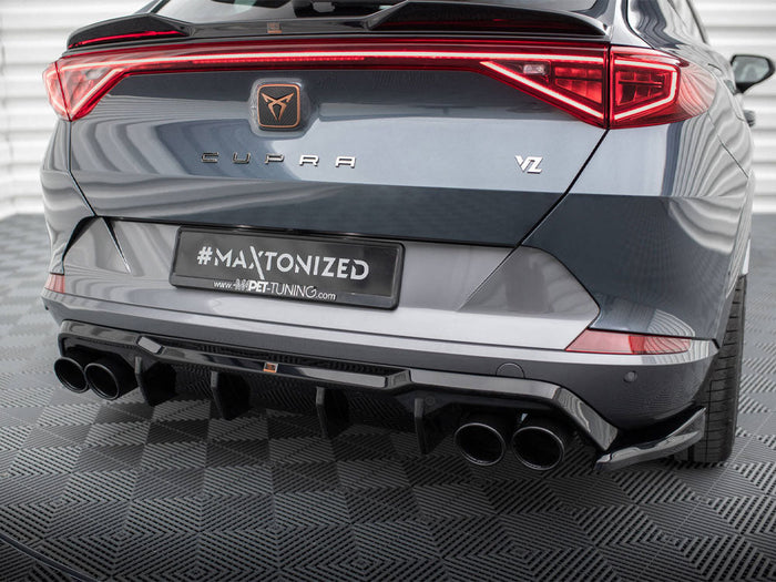 Maxton Design - Rear Valance V.3 + Exhaust Tips Cupra Formentor VZ Mk1 / Mk1 Facelift