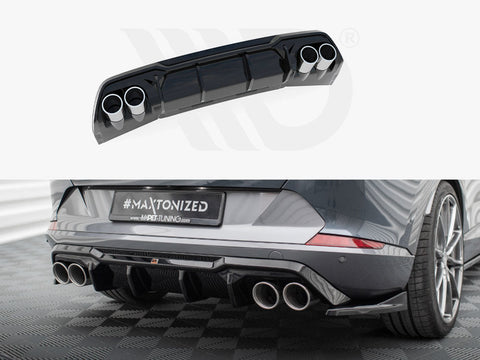 Maxton Design - Rear Valance V.3 + Exhaust Ends Imitation Cupra Formentor Mk1