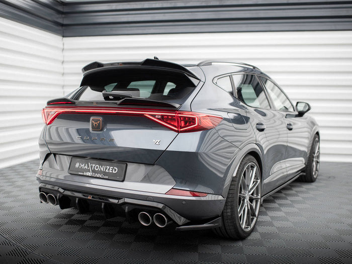 Maxton Design - Rear Valance V.3 + Exhaust Ends Imitation Cupra Formentor Mk1