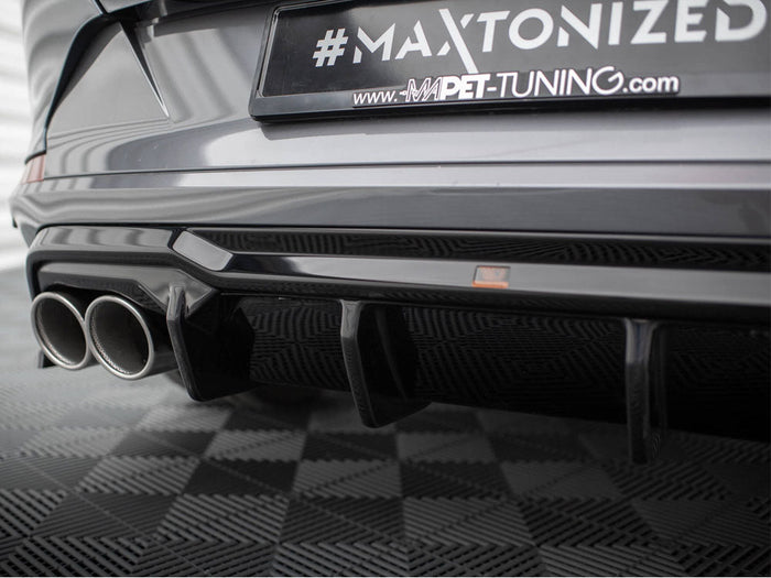 Maxton Design - Rear Valance V.3 + Exhaust Ends Imitation Cupra Formentor Mk1