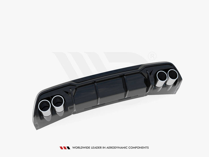 Maxton Design - Rear Valance V.3 + Exhaust Ends Imitation Cupra Formentor Mk1