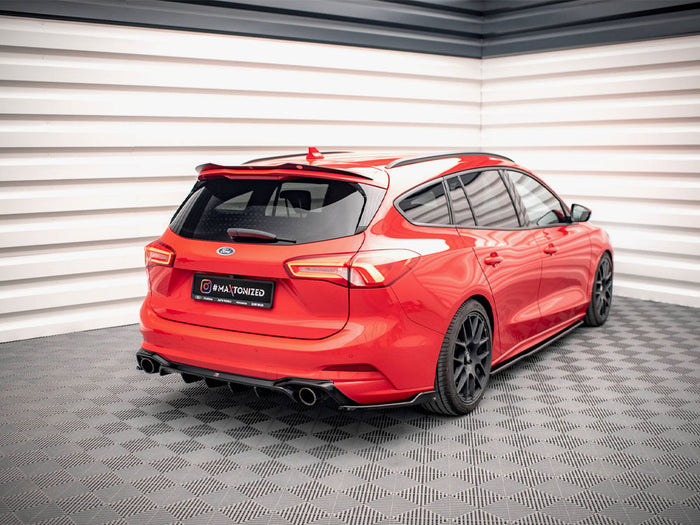 Ford Focus ST Estate Mk4 Rear Side Splitters V.8 - Maxton Design