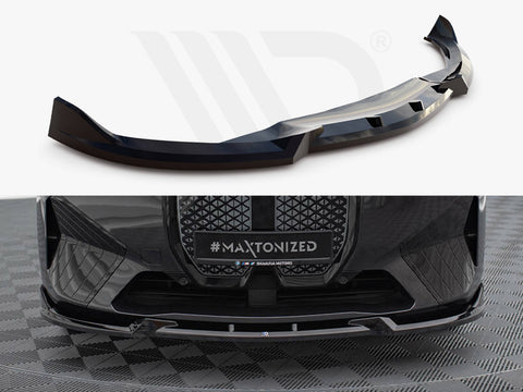 BMW iX M-Pack i20 Front Splitter V.1 - Maxton Design