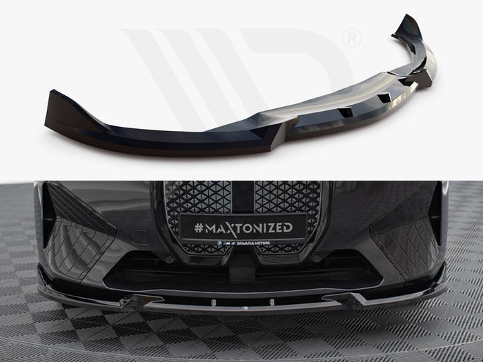 BMW iX M-Pack i20 Front Splitter V.1 - Maxton Design