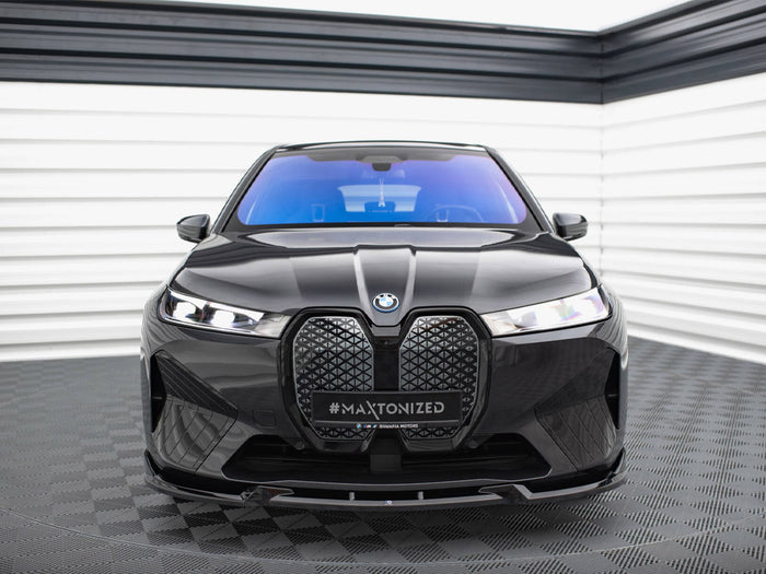 BMW iX M-Pack i20 Front Splitter V.1 - Maxton Design