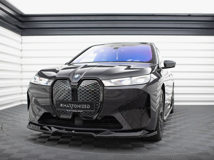 BMW iX M-Pack i20 Front Splitter V.2 - Maxton Design