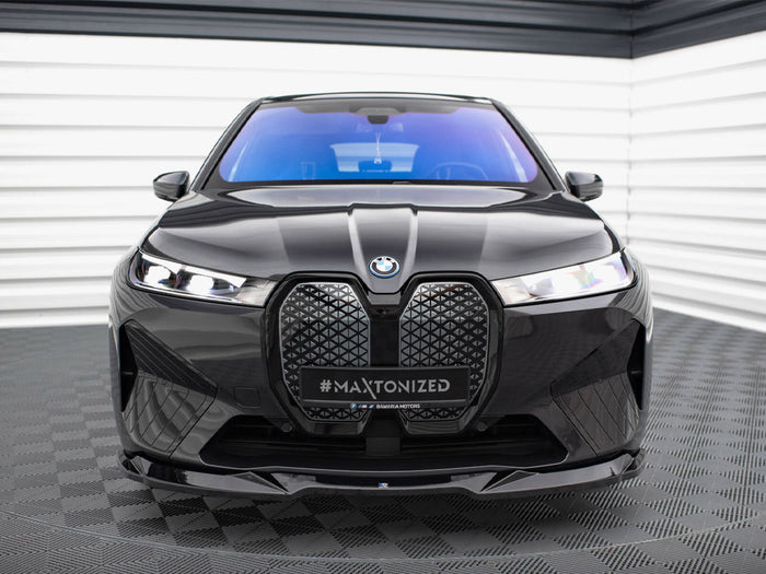 BMW iX M-Pack i20 Front Splitter V.2 - Maxton Design