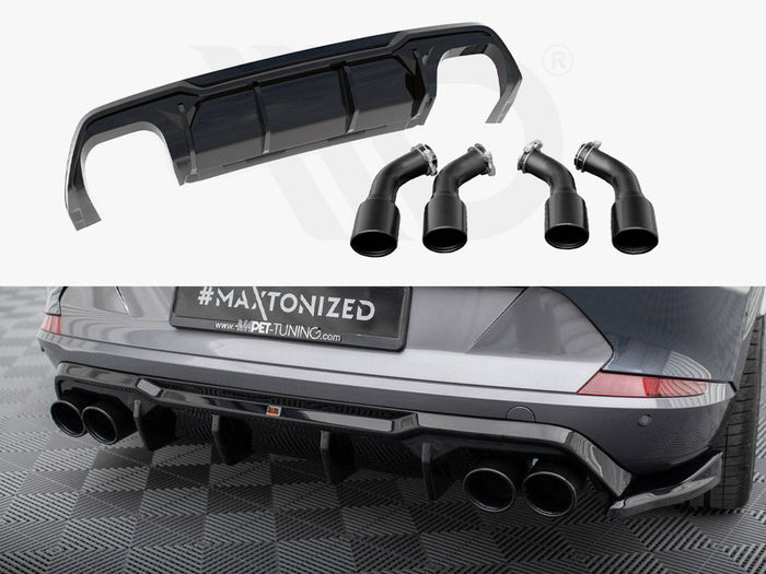 Maxton Design - Rear Valance V.3 + Exhaust Tips Cupra Formentor VZ Mk1