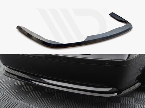 BMW 7 E65 Central Rear Splitter - Maxton Design
