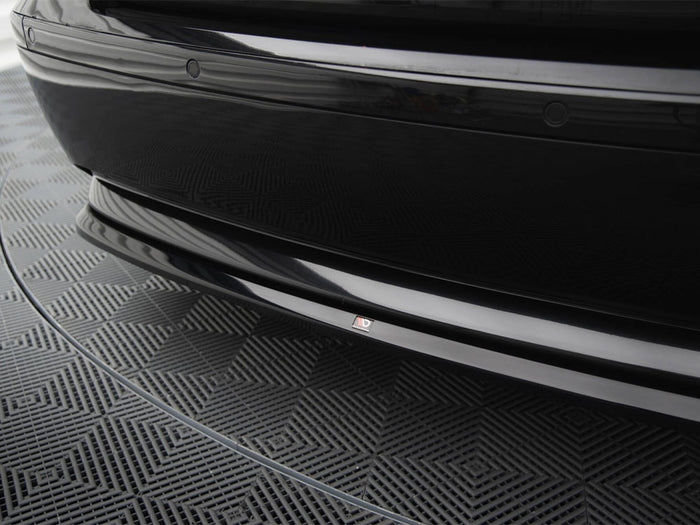 BMW 7 E65 Central Rear Splitter - Maxton Design