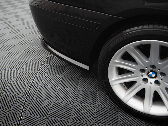BMW 7 E65 Central Rear Splitter - Maxton Design