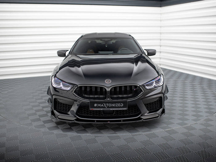 Maxton Design - Front Splitter V.1 + Flaps BMW M8 Gran Coupe F93 / Coupe F92