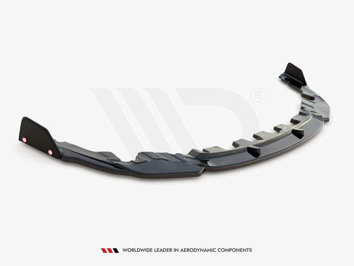 Maxton Design - Front Splitter V.1 + Flaps BMW M8 Gran Coupe F93 / Coupe F92