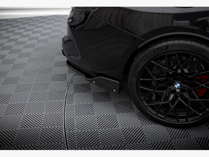 Maxton Design - REAR SIDE SPLITTERS V.1 + FLAPS BMW M8 GRAN COUPE F93