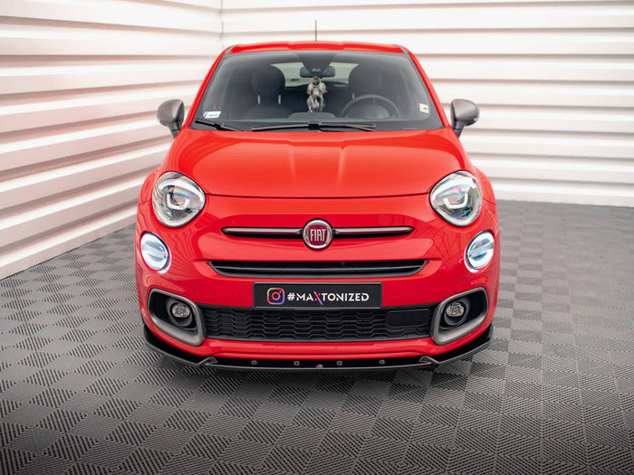 Fiat 500X Sport Mk1 Facelift Front Splitter - Maxton Design
