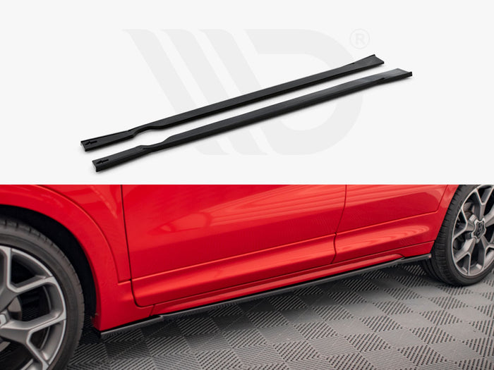 Fiat 500X Sport Mk1 Facelift Side Skirts Diffusers - Maxton Design