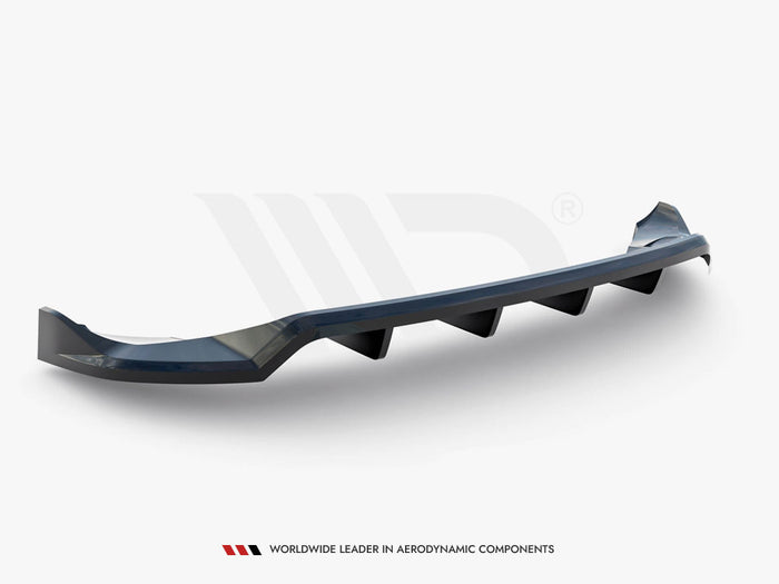 Jeep Compass Limited Mk2 Facelift Central Rear Splitter (Vertical Bars) - Maxton Design