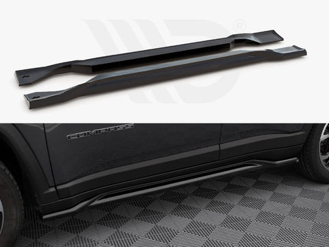 Jeep Compass Limited Mk2 Facelift Side Skirts Diffusers - Maxton Design