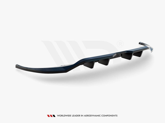 Volkswagen Tiguan R-Line Mk2 Facelift Rear Splitter (Vertical Bars) - Maxton Design