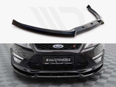 Maxton Design - Front Splitter V.2 Ford Mondeo ST-Line Estate Mk4 Facelift