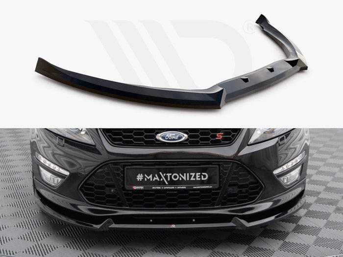Maxton Design - Front Splitter V.2 Ford Mondeo ST-Line Estate Mk4 Facelift