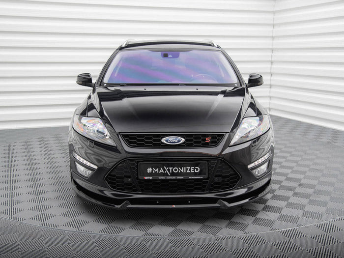 Maxton Design - Front Splitter V.2 Ford Mondeo ST-Line Estate Mk4 Facelift