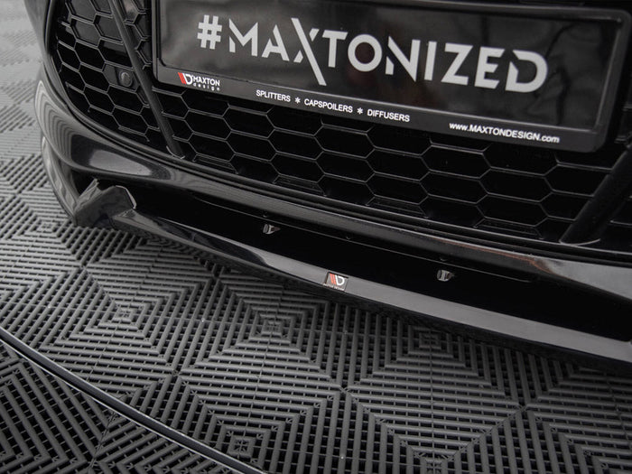 Maxton Design - Front Splitter V.2 Ford Mondeo ST-Line Estate Mk4 Facelift