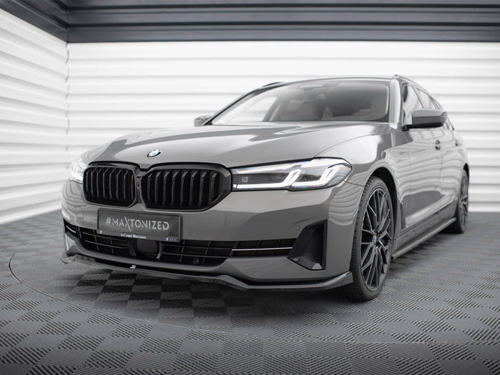 BMW 5 G30 / G31 Facelift Front Splitter V.2 - Maxton Design