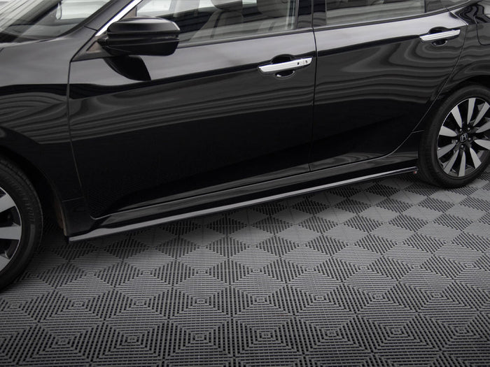 Honda Civic Mk10 Side Skirts Diffusers - Maxton Design