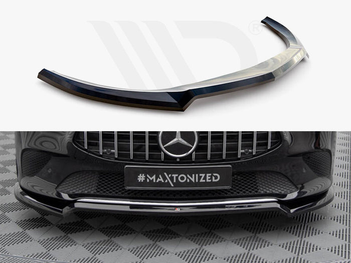 Front Splitter V.1 Mercedes-Benz CLA C118 - Maxton Design