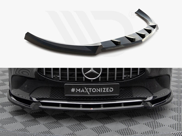 Front Splitter V.2 Mercedes-Benz CLA C118 - Maxton Design