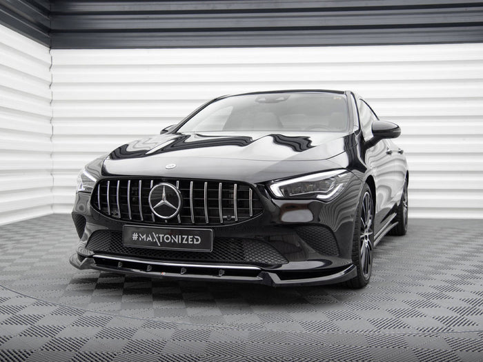 Front Splitter V.2 Mercedes-Benz CLA C118 - Maxton Design