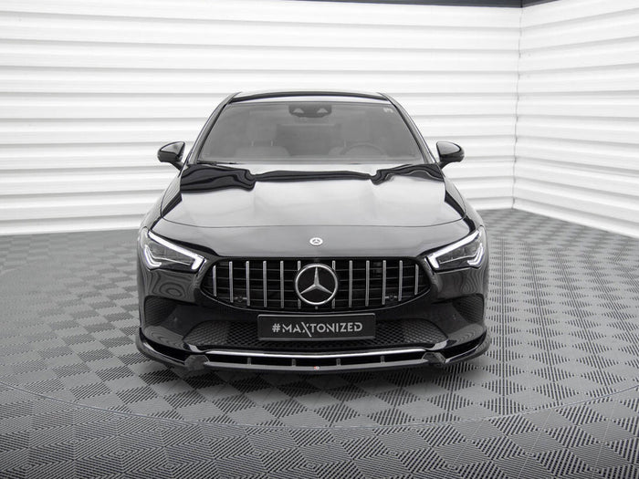 Front Splitter V.2 Mercedes-Benz CLA C118 - Maxton Design