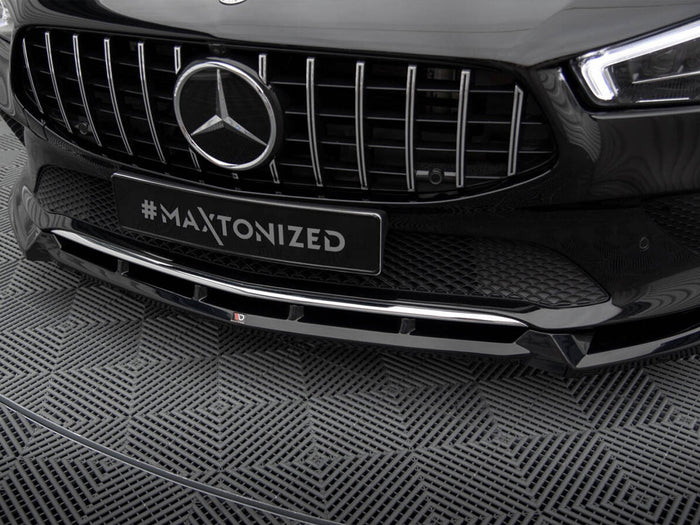 Front Splitter V.2 Mercedes-Benz CLA C118 - Maxton Design