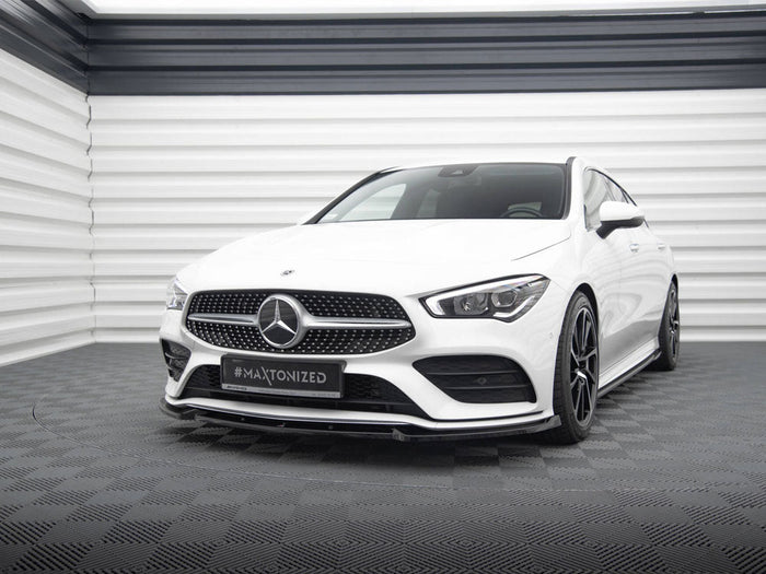 Maxton Design - Front Splitter V.2 Mercedes-Benz CLA A35 AMG / AMG-Line C118