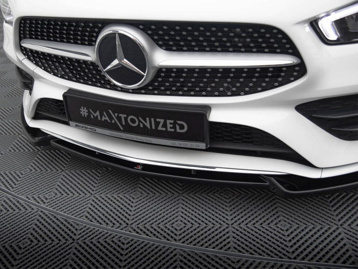 Maxton Design - Front Splitter V.2 Mercedes-Benz CLA A35 AMG / AMG-Line C118