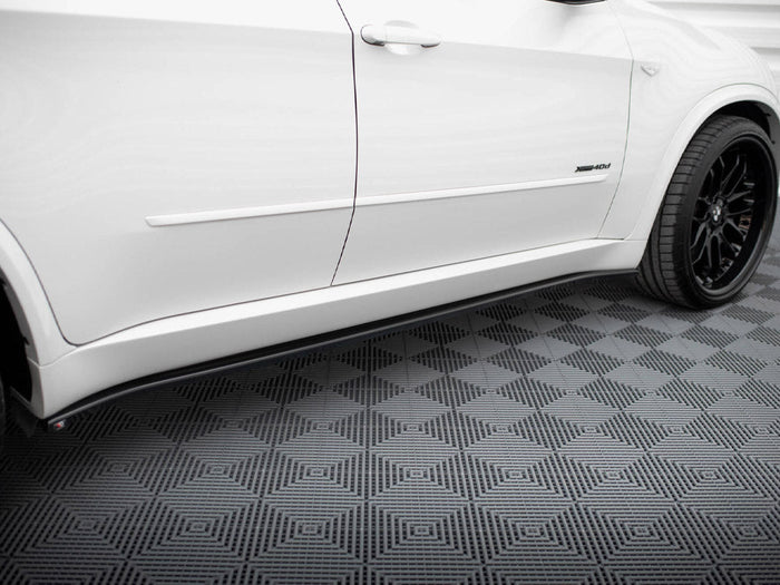 Maxton Design - SIDE SKIRTS DIFFUSERS BMW X5 E70 FACELIFT M SPORT