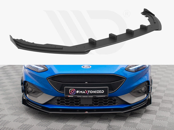 Maxton Design - Street PRO Front Splitter + Flaps Ford Focus ST / ST-Line Mk4