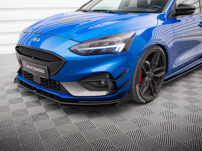 Maxton Design - FRONT SPLITTER FLAPS FORD FOCUS ST MK4 (2019-)