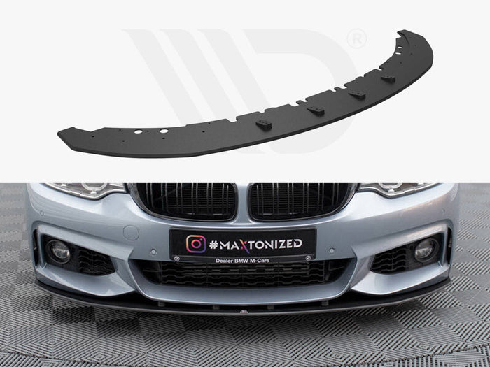 Maxton Design - STREET PRO FRONT SPLITTER BMW 4 COUPE / GRAN COUPE / CABRIO M-PACK F32 / F36 / F33