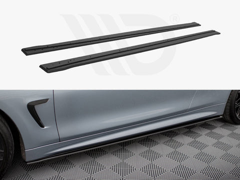 Maxton Design - STREET PRO SIDE SKIRTS DIFFUSERS BMW 4 COUPE / GRAN COUPE / CABRIO M-PACK F32 / F36 / F33