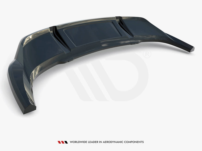 Audi Q3 Sportback F3 Central Rear Splitter (Vertical Bars) - Maxton Design